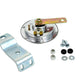 Wyatt Gatling 33-0696 left-side 6-volt chrome horn kit for automotive electrical systems