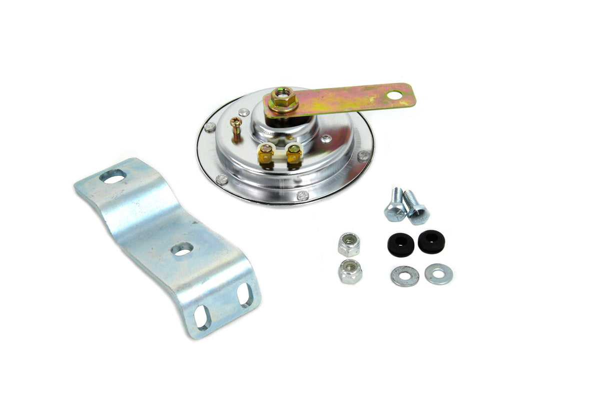 Wyatt Gatling 33-0696 left-side 6-volt chrome horn kit for automotive electrical systems