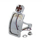 Wyatt Gatling 76198 Chrome Billet Tail Lamp Kit, Vertical Curved Type