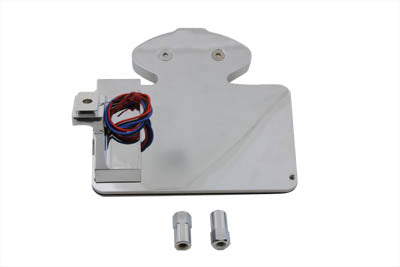 V-Twin 33-0768 Chrome Horizontal LED Tail Lamp Kit, Maltese Style