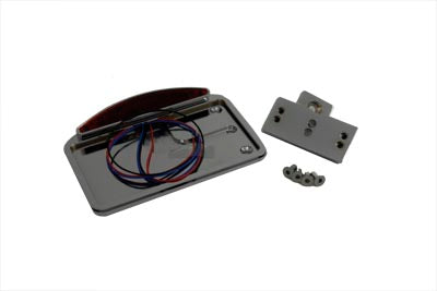V-Twin 33-0771 Chrome Horizontal Slice-Style LED Tail Lamp Kit