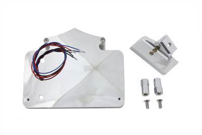V-Twin 33-0772 Chrome Horizontal LED Tail Lamp Kit, Diamond Style