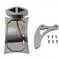 V-Twin 33-0795 chrome curved spike-type tail lamp kit for motorcycle lighting