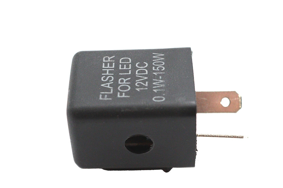 V-Twin 18466 Square 12 Volt Solid State Turn Signal Flasher