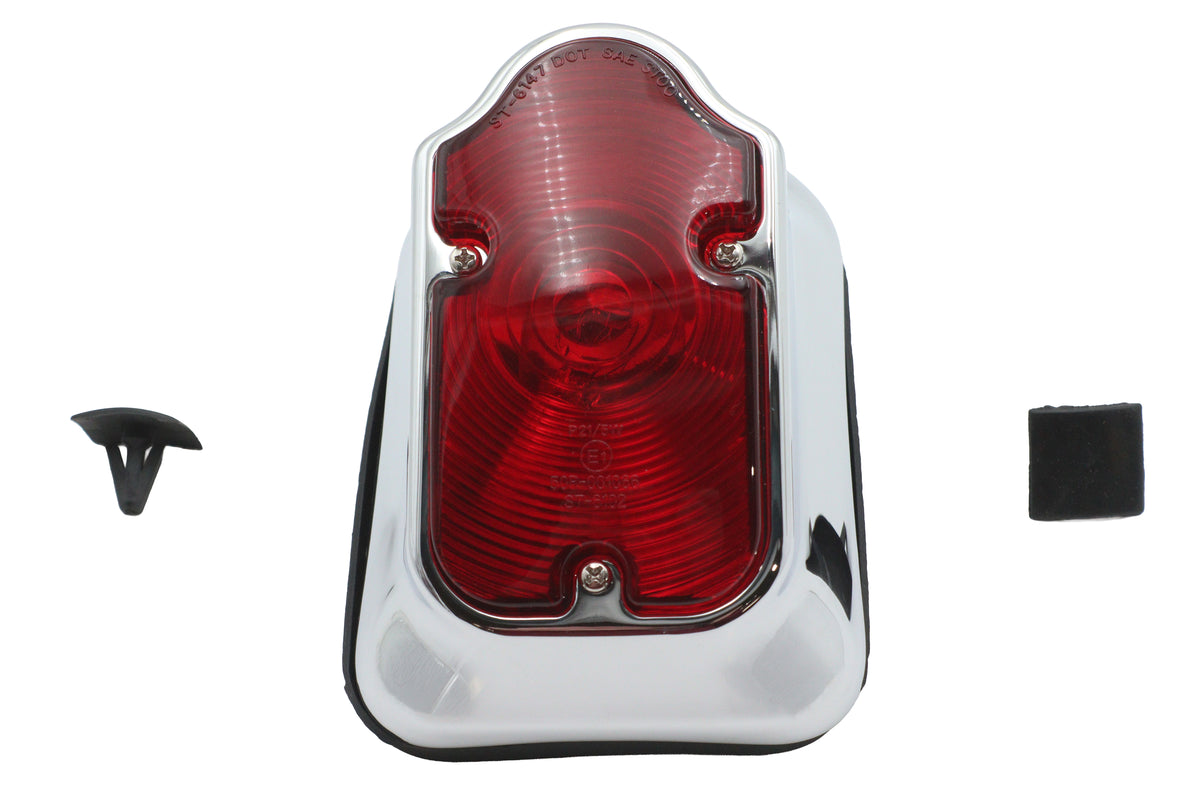 Wyatt Gatling Tombstone tail lamp assembly, 12-0400A, without license plate window