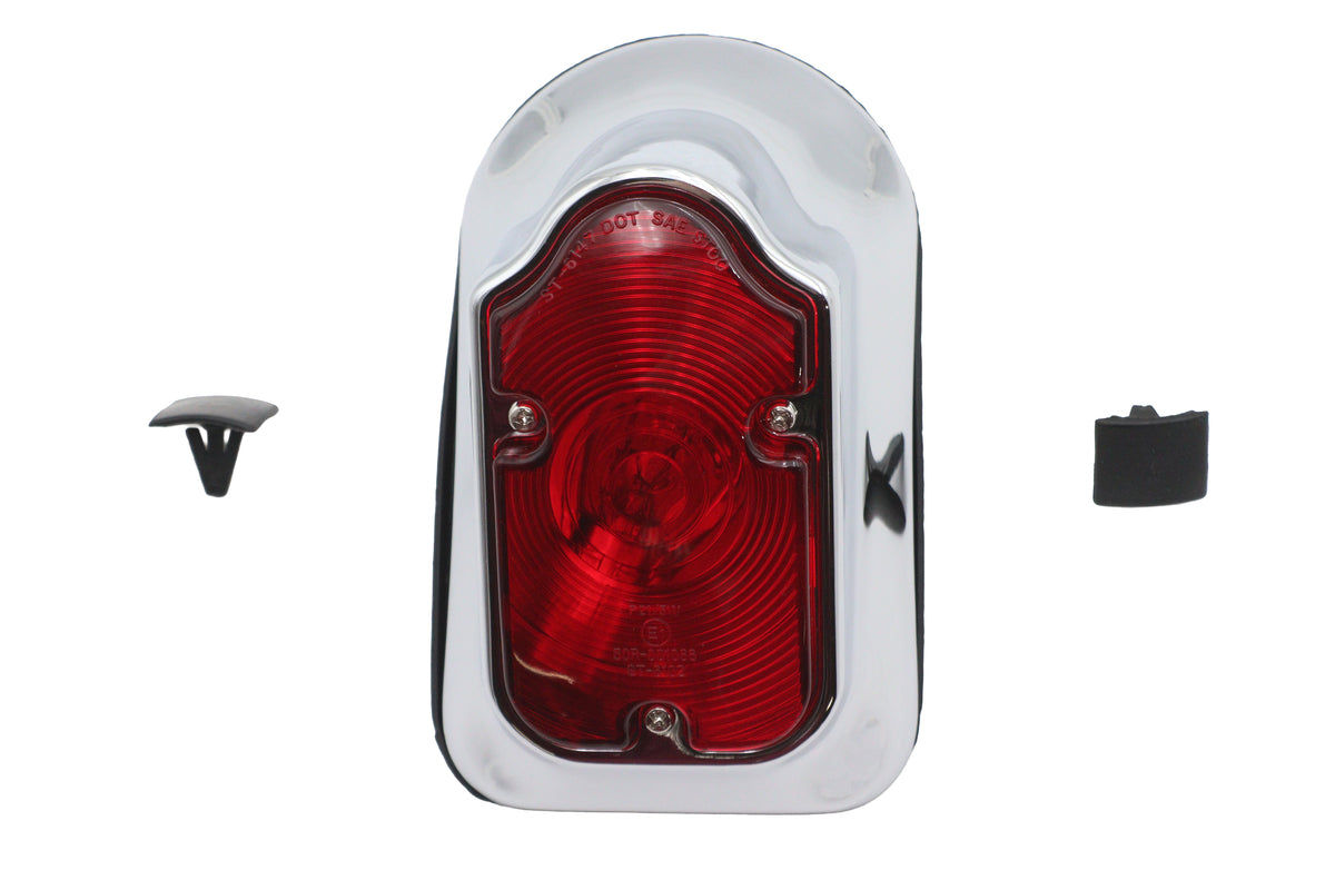 Wyatt Gatling Tombstone tail lamp assembly without license plate window, 12-0400A category 33-0941b