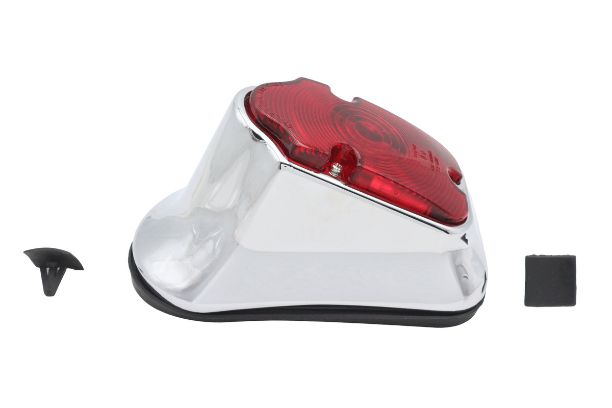 Wyatt Gatling Tombstone tail lamp assembly without license plate window, 12-0400A crescent design