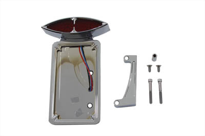 V-Twin Katz Eyez vertical tail lamp kit, 33-0955, black lighting assembly
