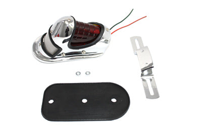 Wyatt Gatling 33-0980 chrome beehive tail lamp for motorcycle lighting