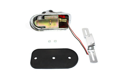 Wyatt Gatling 33-0980 chrome beehive tail lamp for motorcycle lighting