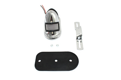 Wyatt Gatling 33-0980 chrome beehive tail lamp for motorcycle lighting