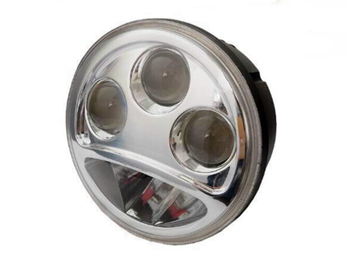 Wyatt Gatling 5-3/4 inch LED replacement headlamp unit for vehicle lighting