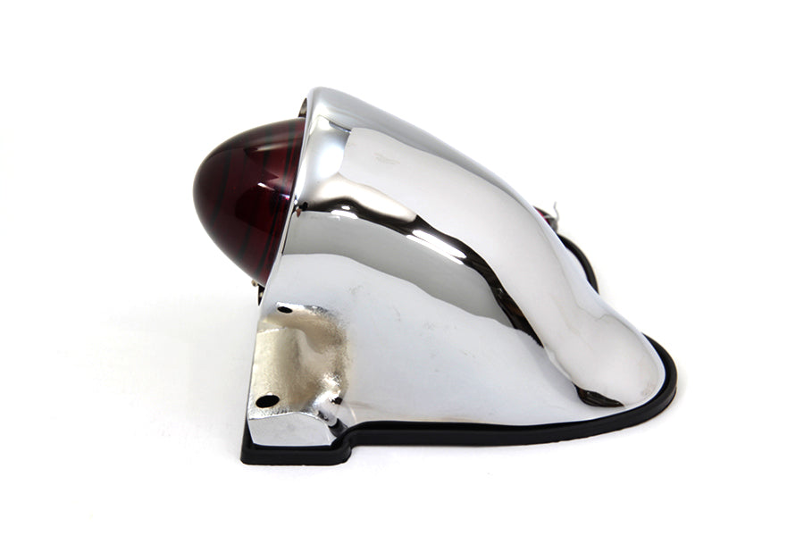 Wyatt Gatling 33-1018 Chrome PK Style Tail Lamp lighting product close-up