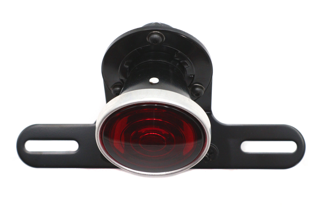 Wyatt Gatling 161285 Black 2-Inch Round Tail Lamp