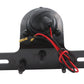 Wyatt Gatling 161285 Black 2-Inch Round Tail Lamp