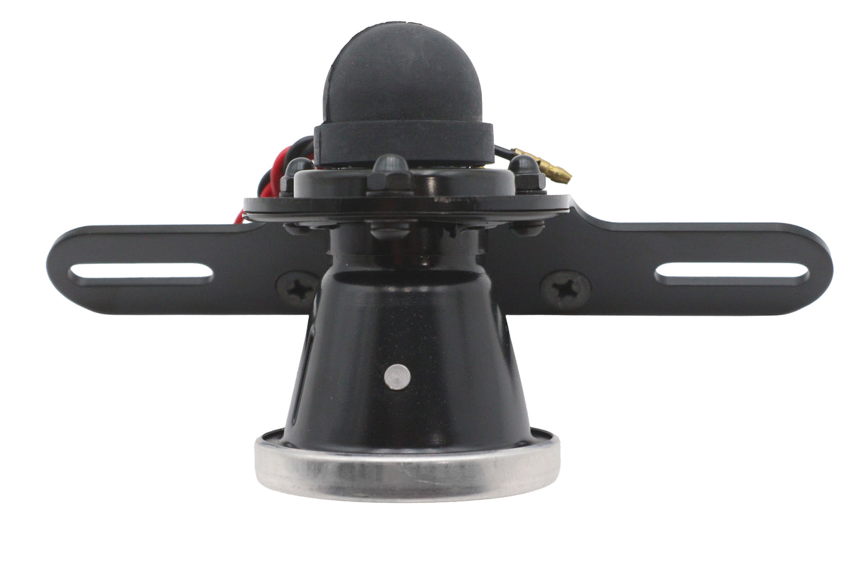 Wyatt Gatling 161285 Black 2-Inch Round Tail Lamp