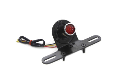Wyatt Gatling Black 1-Inch Round Tail Lamp 165563, SKU 33-1085