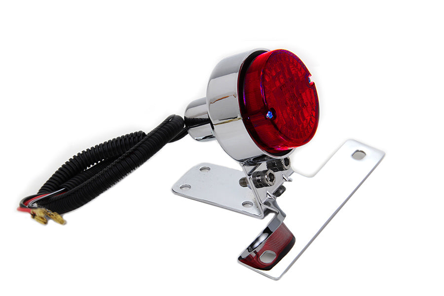 Wyatt Gatling ST-80082 Chrome Universal Tail Lamp, SKU 33-1096