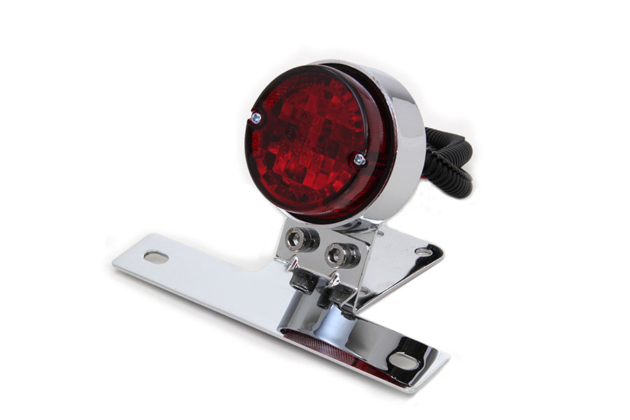 Wyatt Gatling ST-80082 Chrome Universal Tail Lamp, SKU 33-1096