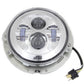 Wyatt Gatling 33-1104 7-inch LED daylight headlamp unit, front view
