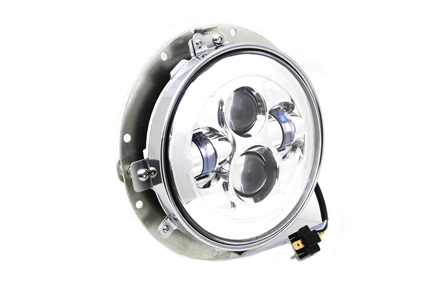 Wyatt Gatling 33-1104 7-inch LED daylight headlamp unit with clear lens and durable housing