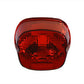 V-Twin 12-0411D Tail Lamp Lens, Laydown Style, Red