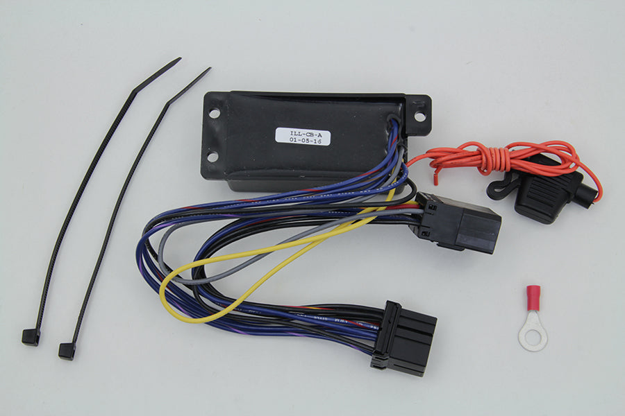 Namz Illuminator Turn Signal Module ILL-CB-A for motorcycle lighting systems