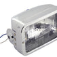 Wyatt Gatling 33-1211 chrome rectangular caddy-style 12-volt beam headlamp four-and-a-half-inch lens