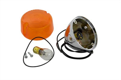 Chris Products 0004A chrome front turn signal assembly for vehicle lighting