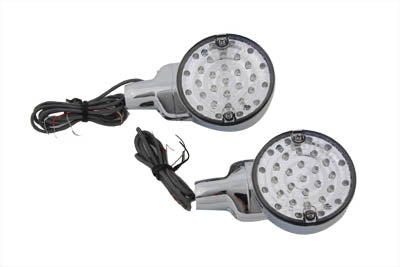 Wyatt Gatling 63128 LED Turn Signal Set Rear Clear Lens