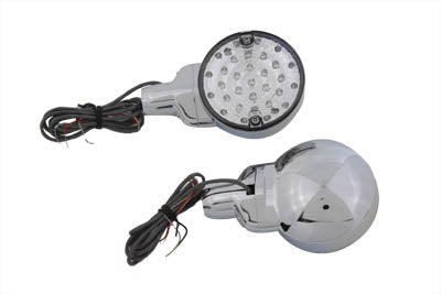 Wyatt Gatling 63128 LED Turn Signal Set Rear Clear Lens