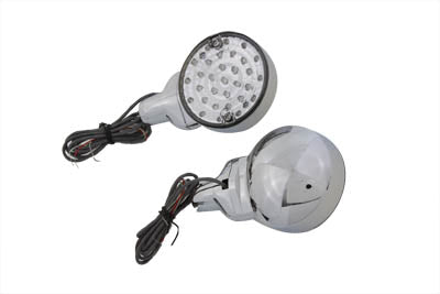 Wyatt Gatling 63128 LED Turn Signal Set Rear Clear Lens