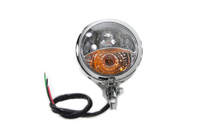 V-Twin 1699 Chrome Spotlamp Assembly, 12 Volt