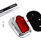 V-Twin 33-1341 Chrome Tombstone Style Tail Lamp