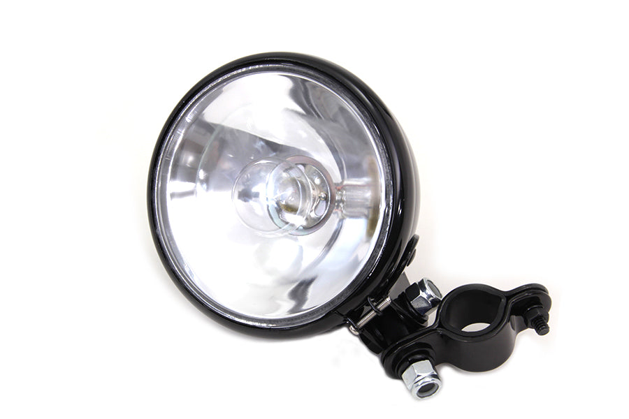 Wyatt Gatling 33-1422 black spotlamp assembly with bulb