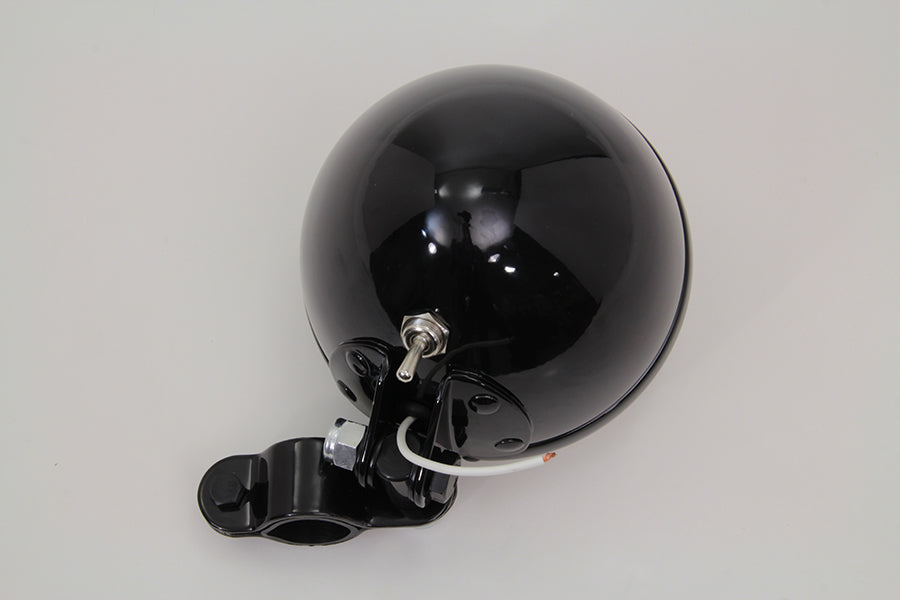 Wyatt Gatling 33-1422 black spotlamp assembly with bulb