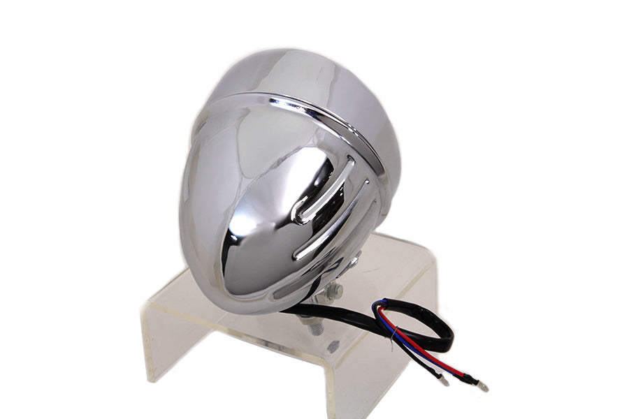 Wyatt Gatling FTC 1002C chrome 4-1/2-inch spotlamp assembly for vehicle lighting
