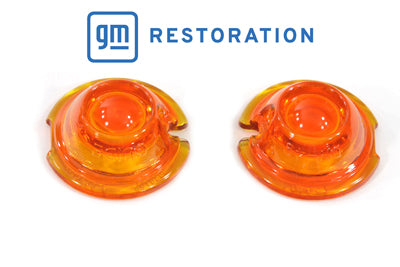 Wyatt Gatling 33-1465 replica guide bullet marker lamp set in amber lighting style