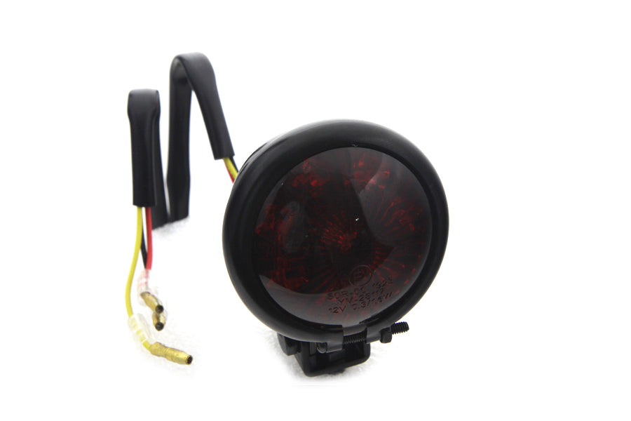 Wyatt Gatling L24-0435BRLEDE round LED tail lamp with red lens