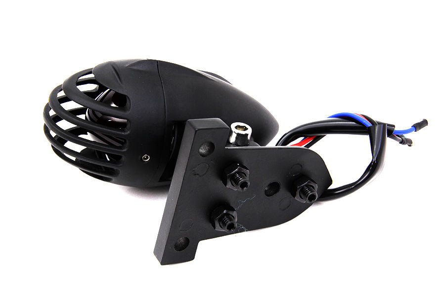 Wyatt Gatling FTC-3001 Black Rocket Style Tail Lamp