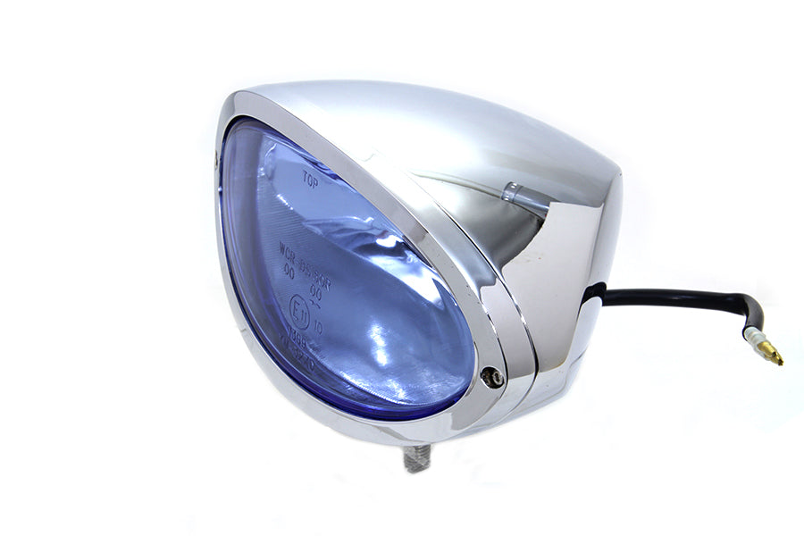 Wyatt Gatling 83091 Chrome Oval Style Headlamp