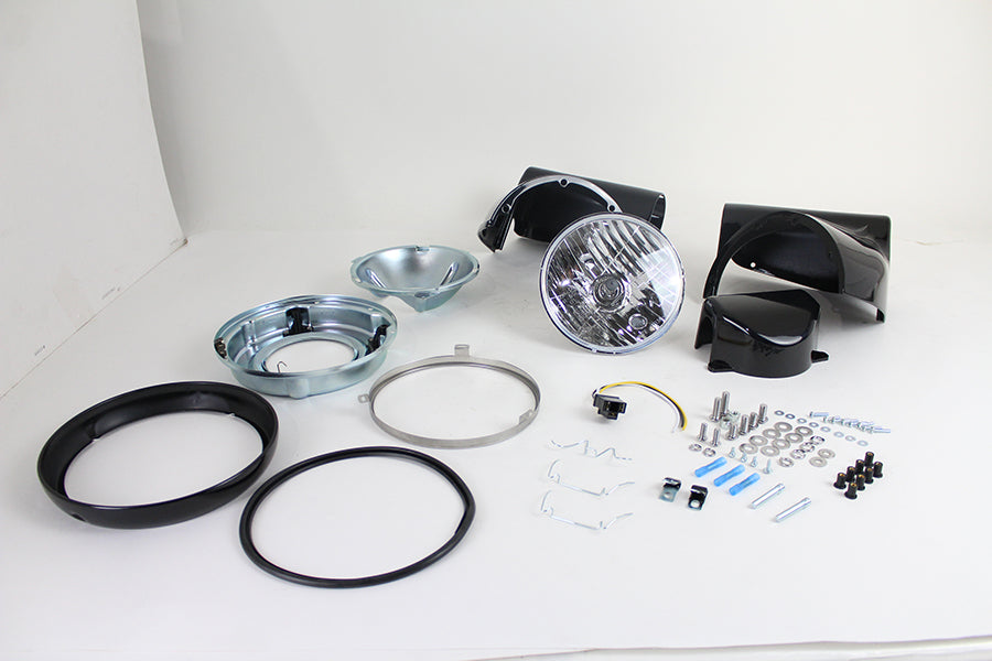 Wyatt Gatling L20-0629GBKD Black Headlamp Cowl Kit