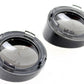 V-Twin 33-1569 Deuce Style Turn Signal Visor Set, Smoke