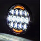 Cyron Lighting Urban 7-inch LED headlamp unit in black, model ABIG7-A6K
