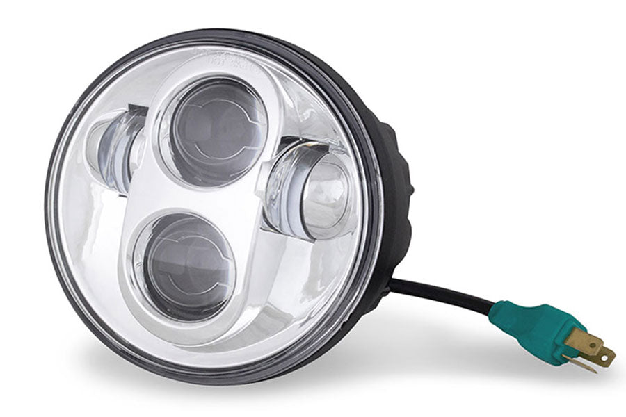 Cyron Lighting Urban 5-3/4-inch LED headlamp unit in chrome, model ABIG5-A6KC