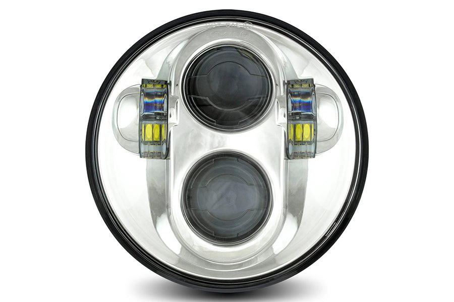 Cyron Lighting Urban 5-3/4-inch LED headlamp unit in chrome, model ABIG5-A6KC