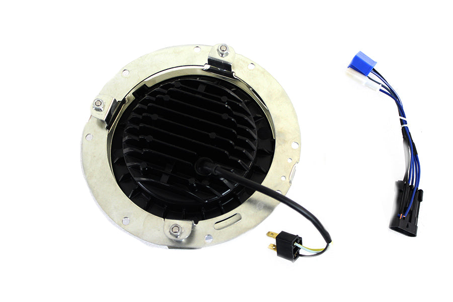 Wyatt Gatling 8-482 7-inch LED headlamp assembly in chrome finish