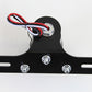 Wyatt Gatling LED search light tail lamp assembly in black, model L24-6649B