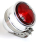Wyatt Gatling L24-6650C chrome LED bullet tail lamp assembly for motorcycle lighting