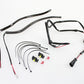 Wyatt Gatling fairing edge light kit with white LEDs for motorcycle lighting